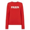 Women Whistles Knitwear | Paris Logo Sweat Red