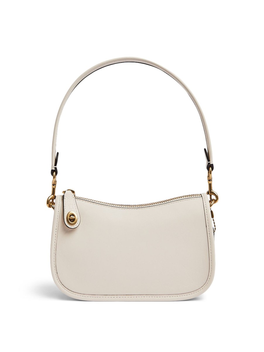 Women COACH Shoulder Bags | Swinger 20 Chalk B4/Chalk