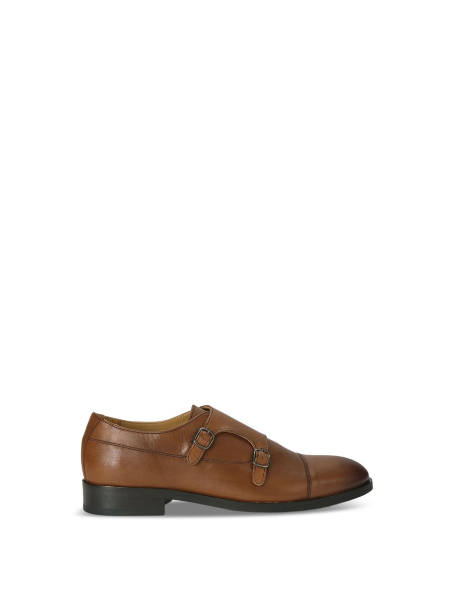 Men KURT GEIGER LONDON Formal Shoes | Hunter Monk Tan