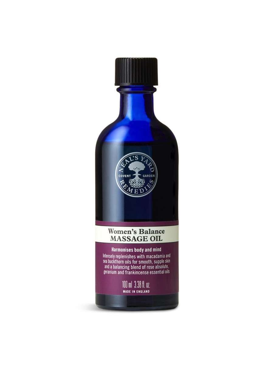 Beauty Neal’s Yard Remedies Massage & Aromatherapy | Womens Balance Massage Oil 100Ml