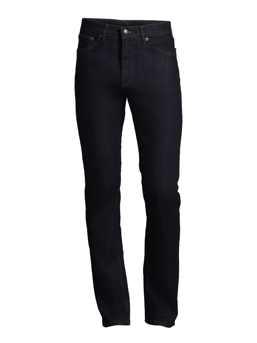 Men GANT Jeans | Regular Fit Gant Jeans Dark Blue