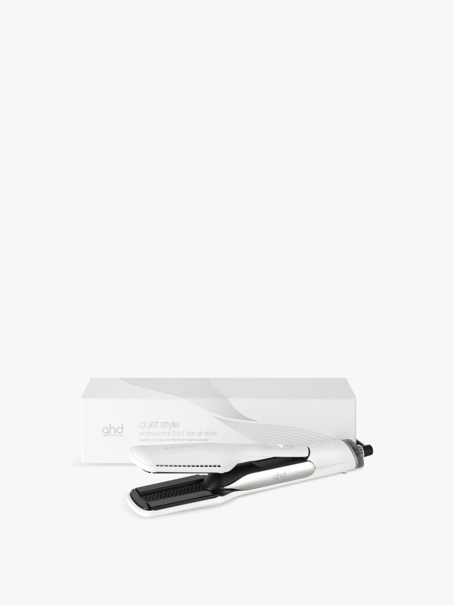 Beauty ghd Hair Tools | Ghd Duet Style 2-In-1 Hot Air Styler In White