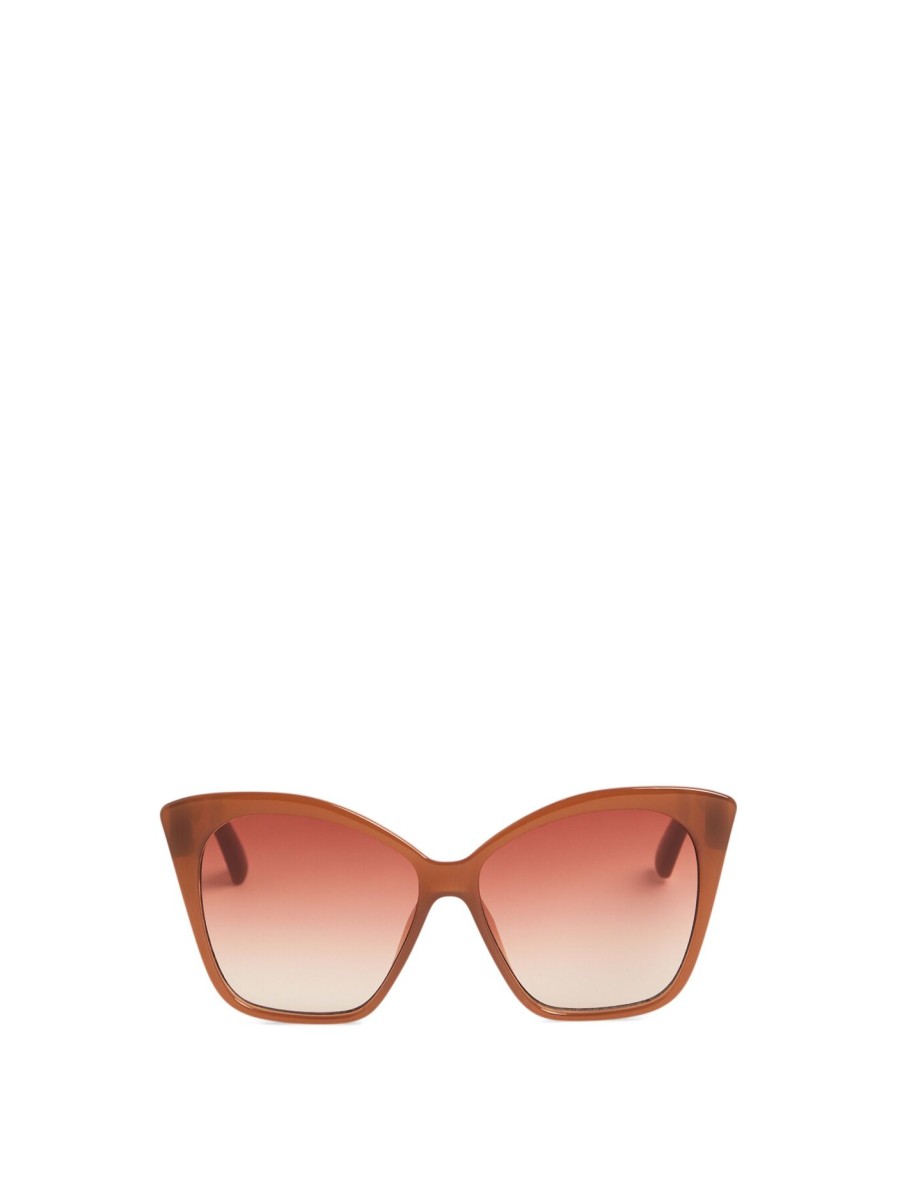 Women Le Specs Sunglasses | Hot Trash Sunglasses Root Beer/Warm Brown Grad