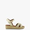 Women Dune London Sandals | Wf Linnie Bronze