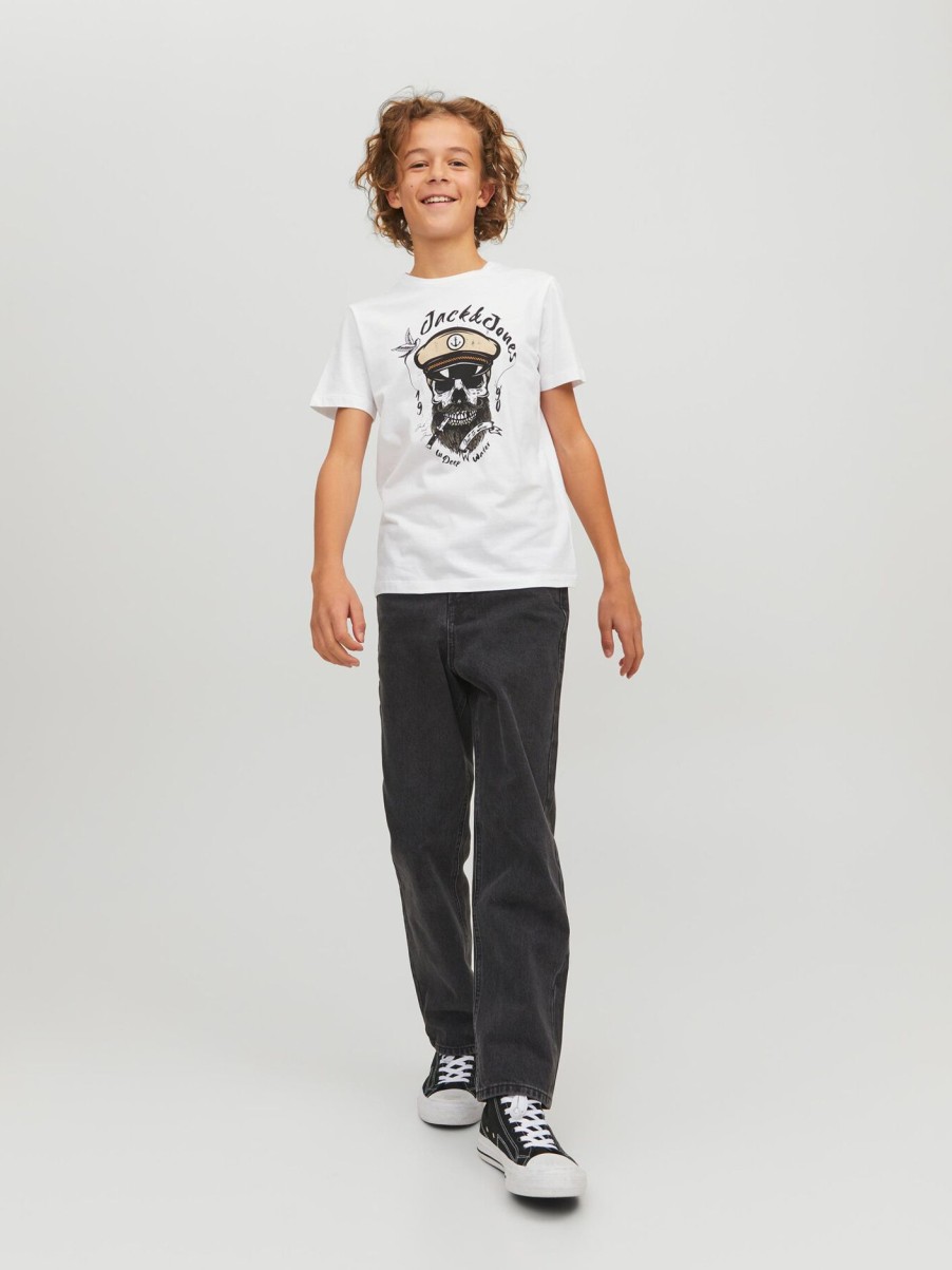 Kids Jack & Jones Junior Jeans | Loose Fit Jeans Grey