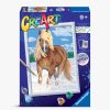 Kids Ravensburger Games & Puzzles | Creart Paint By Numbers - The Royal Horse