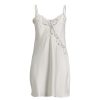 Women Lauren by Ralph Lauren Nightwear | Signature Satin Lace Chemise Ivory