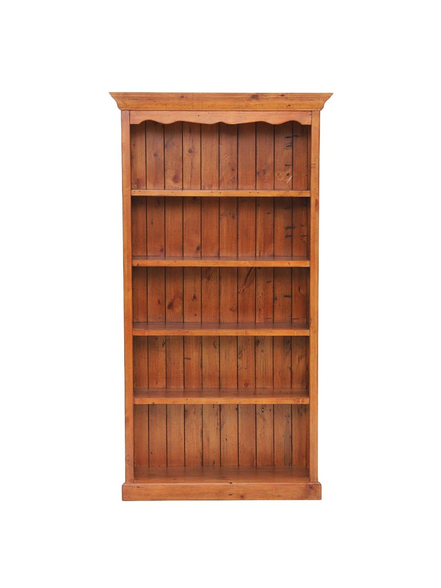 Furniture & Outdoor Barker and Stonehouse Bookcases | Villiers Reclaimed Wood Medium Bookcase Reclaimed Pine