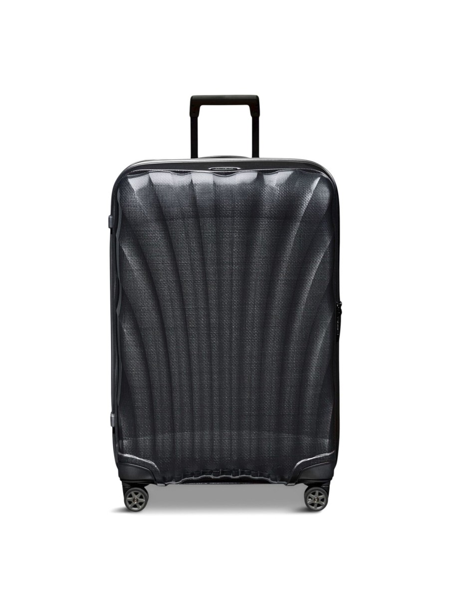 Home & Tech Samsonite | C Lite Spinner 4 Wheel 75Cm Suitcase Black