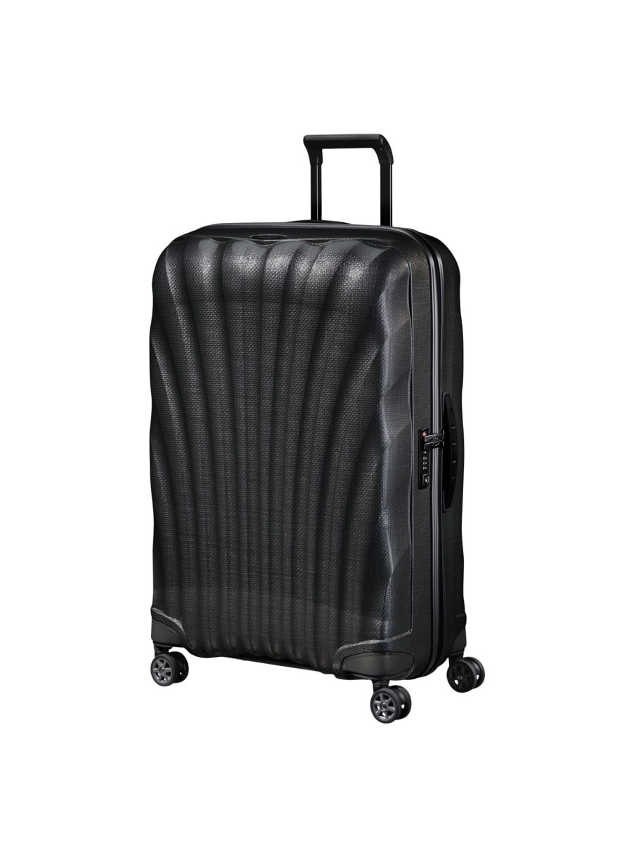 Home & Tech Samsonite | C Lite Spinner 4 Wheel 75Cm Suitcase Black