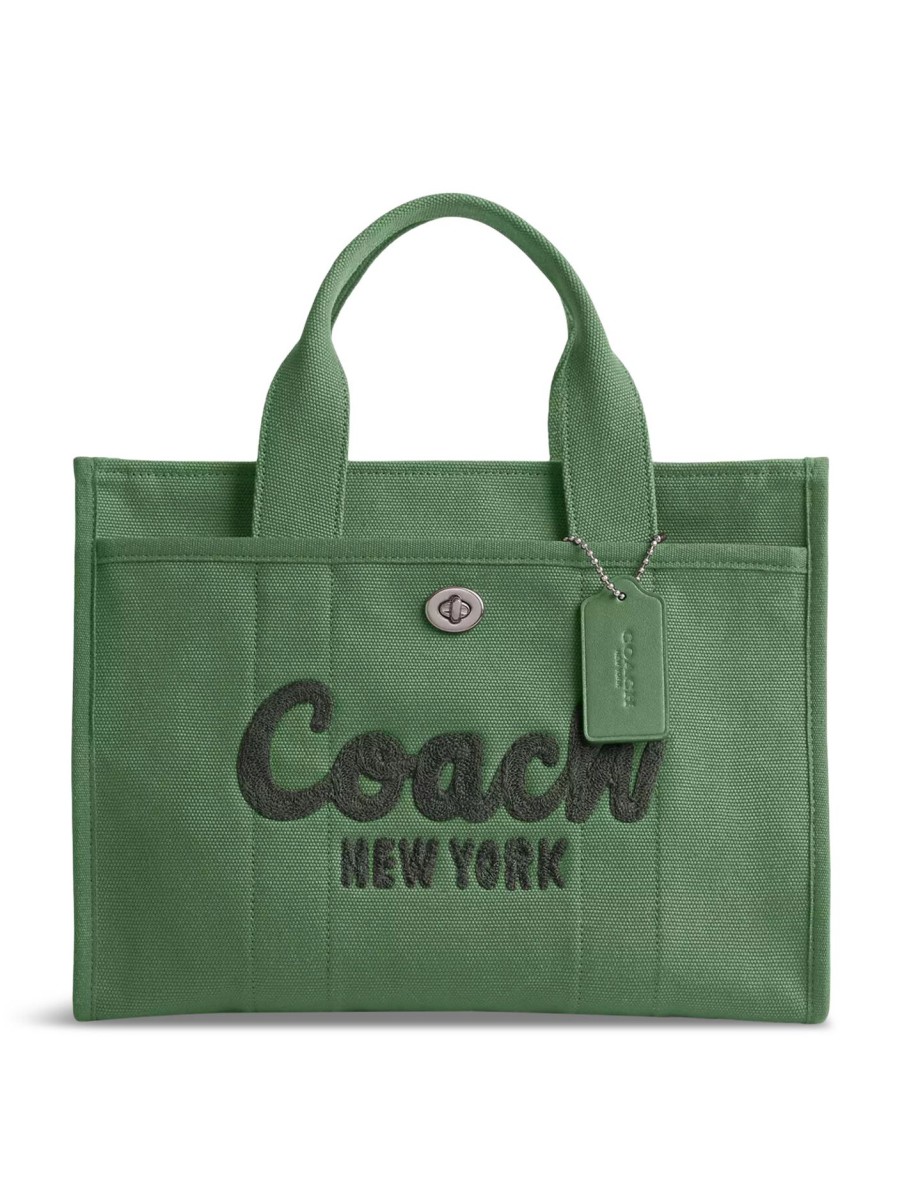 Women COACH Tote Bags | Cargo Tote Lh/Soft Green