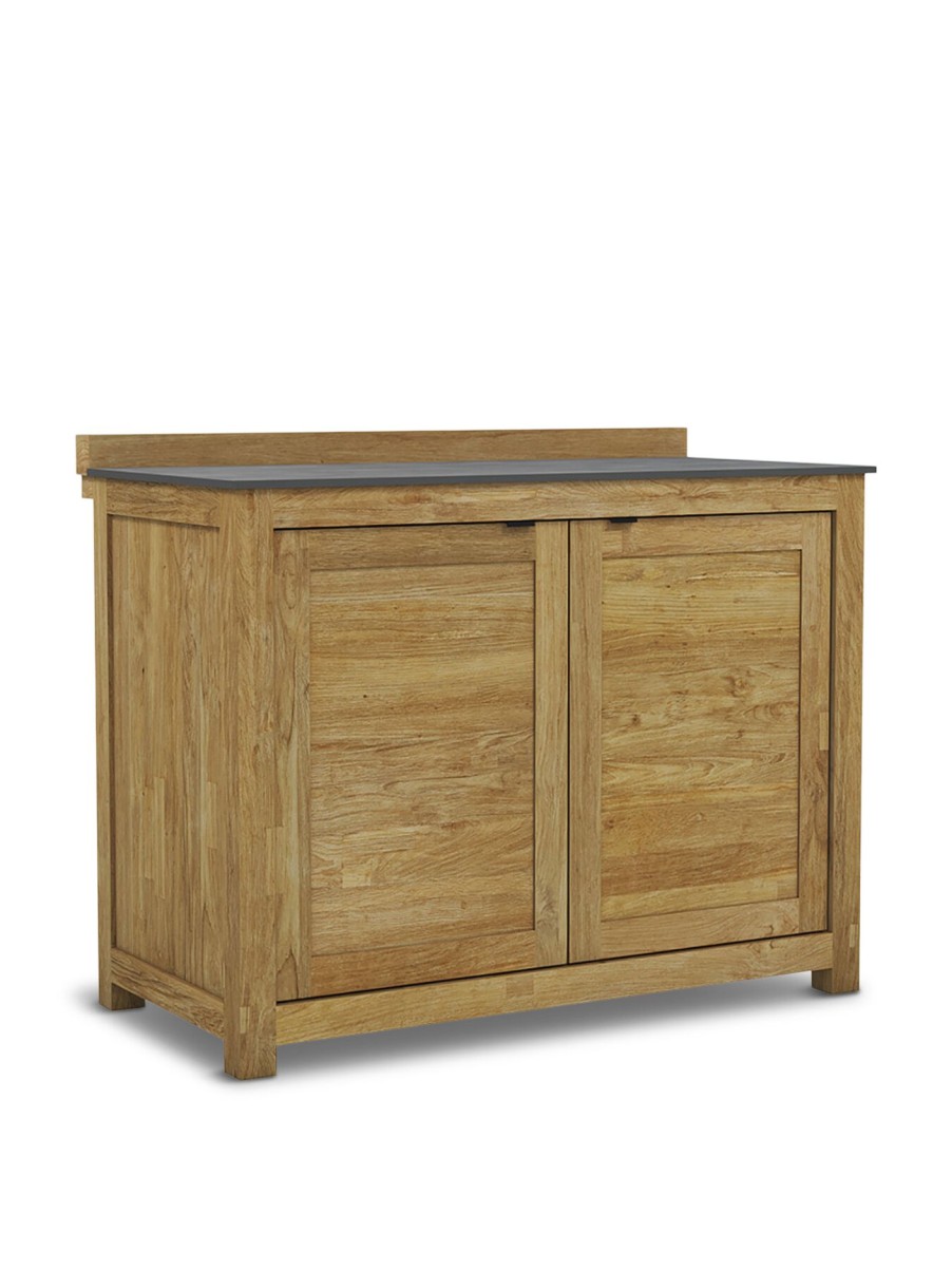 Furniture & Outdoor Barker and Stonehouse Filing Cabinets | Grenada Reclaimed Teak Wood 2 Door Cabinet