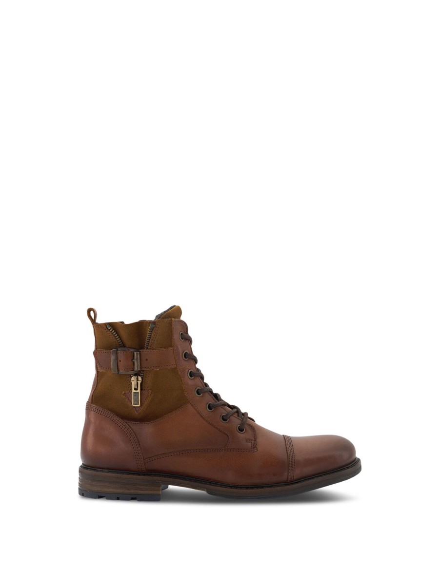 Men Dune London Boots | Call Brown