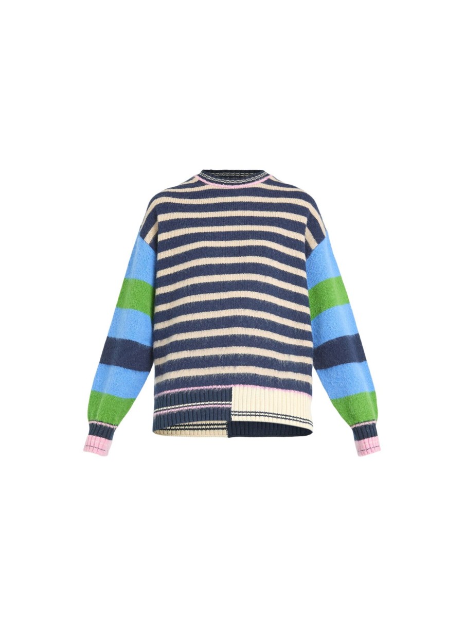 Women Stine Goya Knitwear | Shea 1946 Alpaca Stripes Knit Candy Stripes