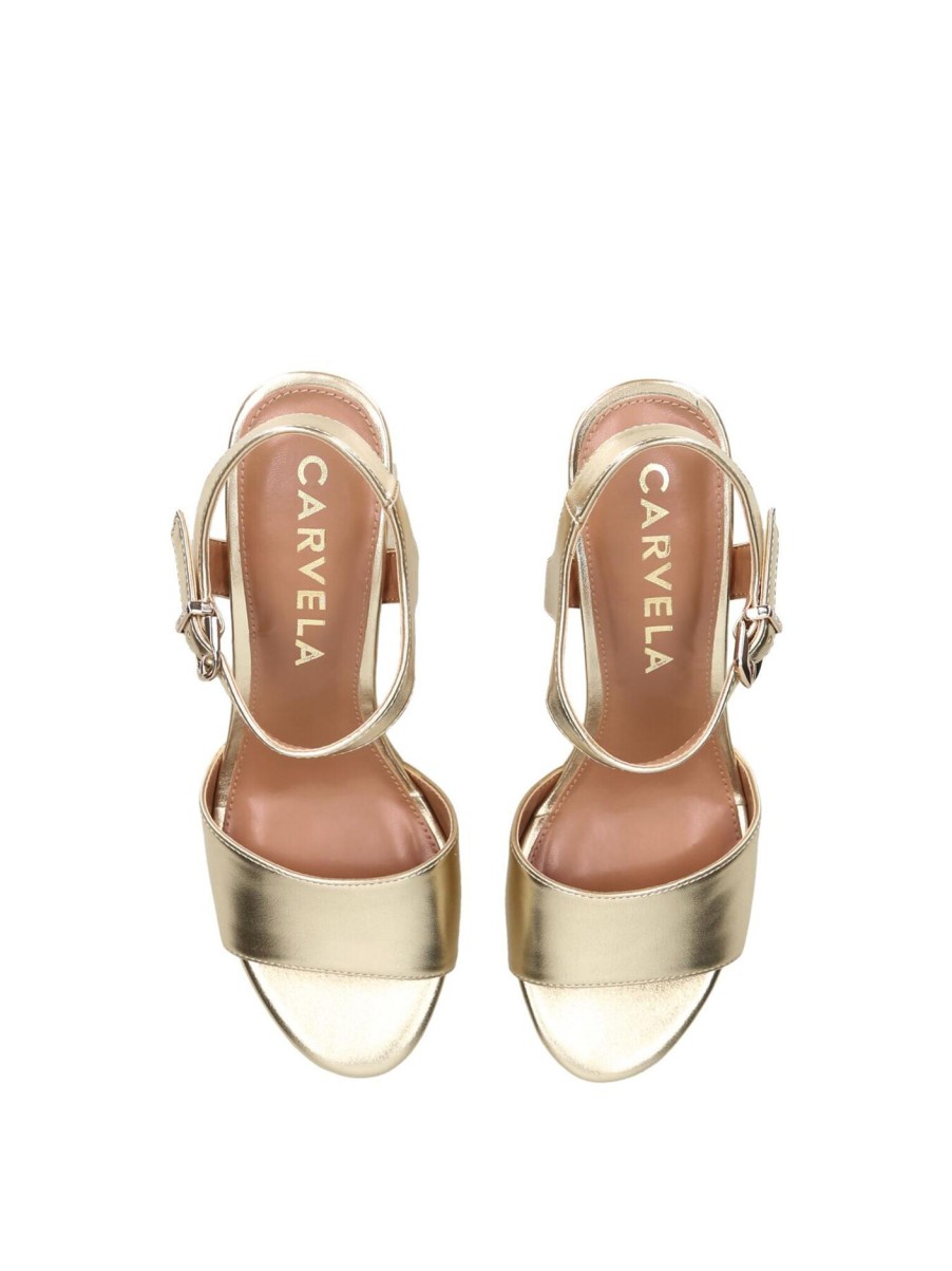 Women CARVELA Heels | Safiyah Gold