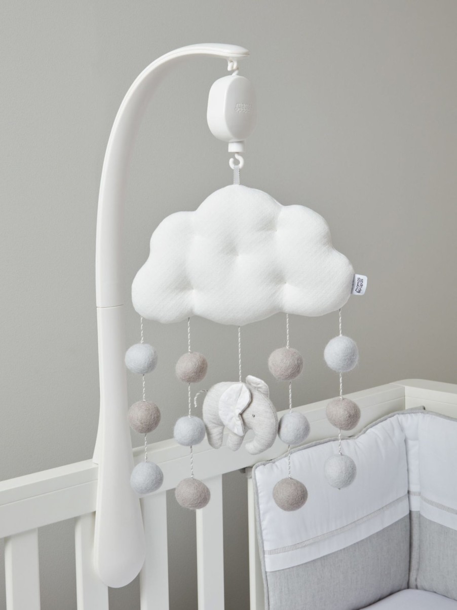 Kids Mamas & Papas Accessories | Welcome To The World Musical Mobile Grey