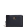 Women Tommy Hilfiger Purses & Wallets | Th Essential Sc Med Za Corp Space Blue