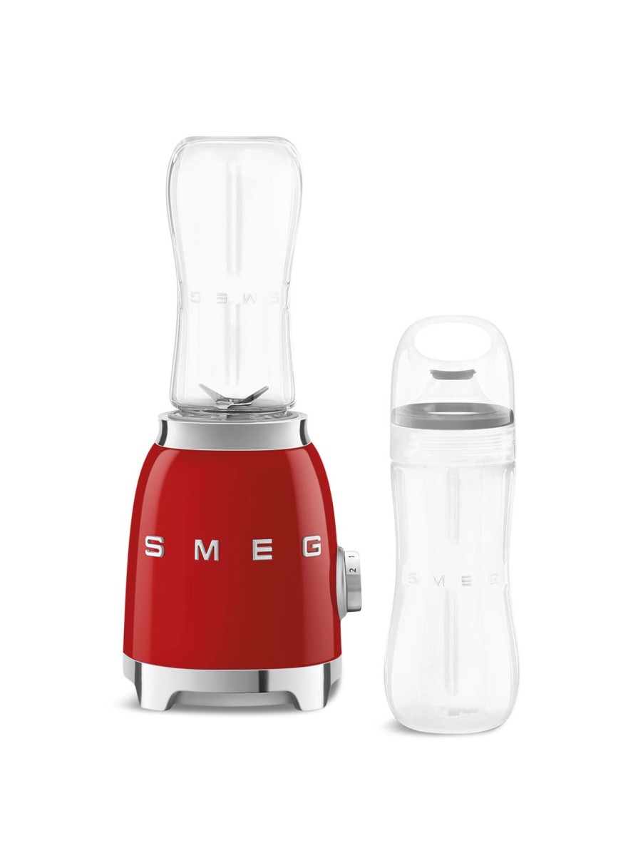 Home & Tech SMEG Kitchen Electricals | Pbf01 Personal Blender Red