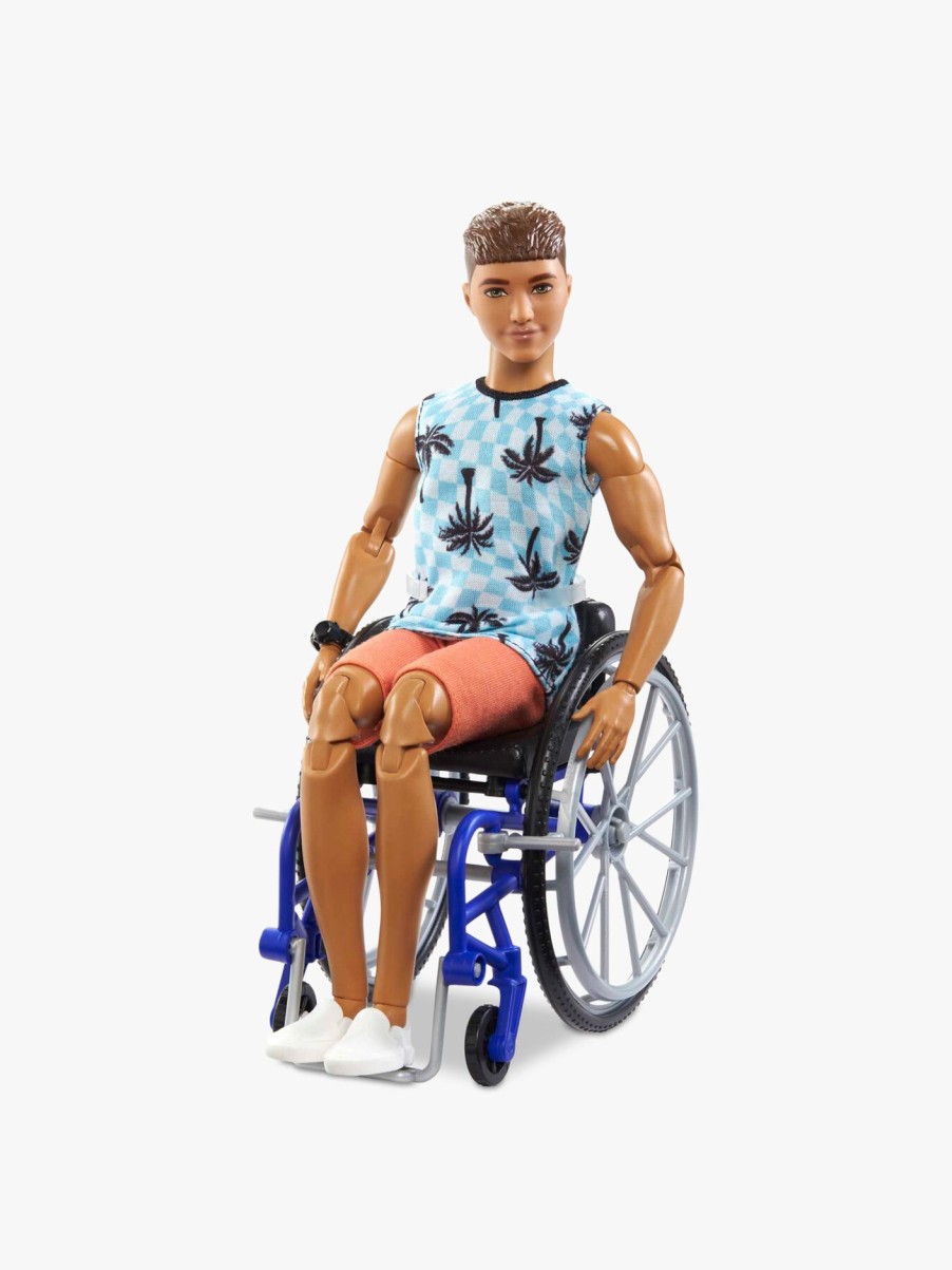 Kids Barbie Action Figures & Dolls | Ken Doll With Wheelchair & Ramp