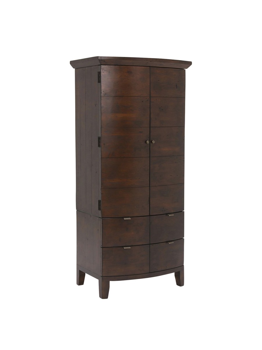 Furniture & Outdoor Barker and Stonehouse Wardrobes | Navajos Reclaimed Wood Small Wardrobe Reclaimed Wood, Chestnut Finish