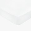 Home & Tech Bedeck of Belfast Fine Linens Bed Linen | 1000Tc Fitted Sheet White