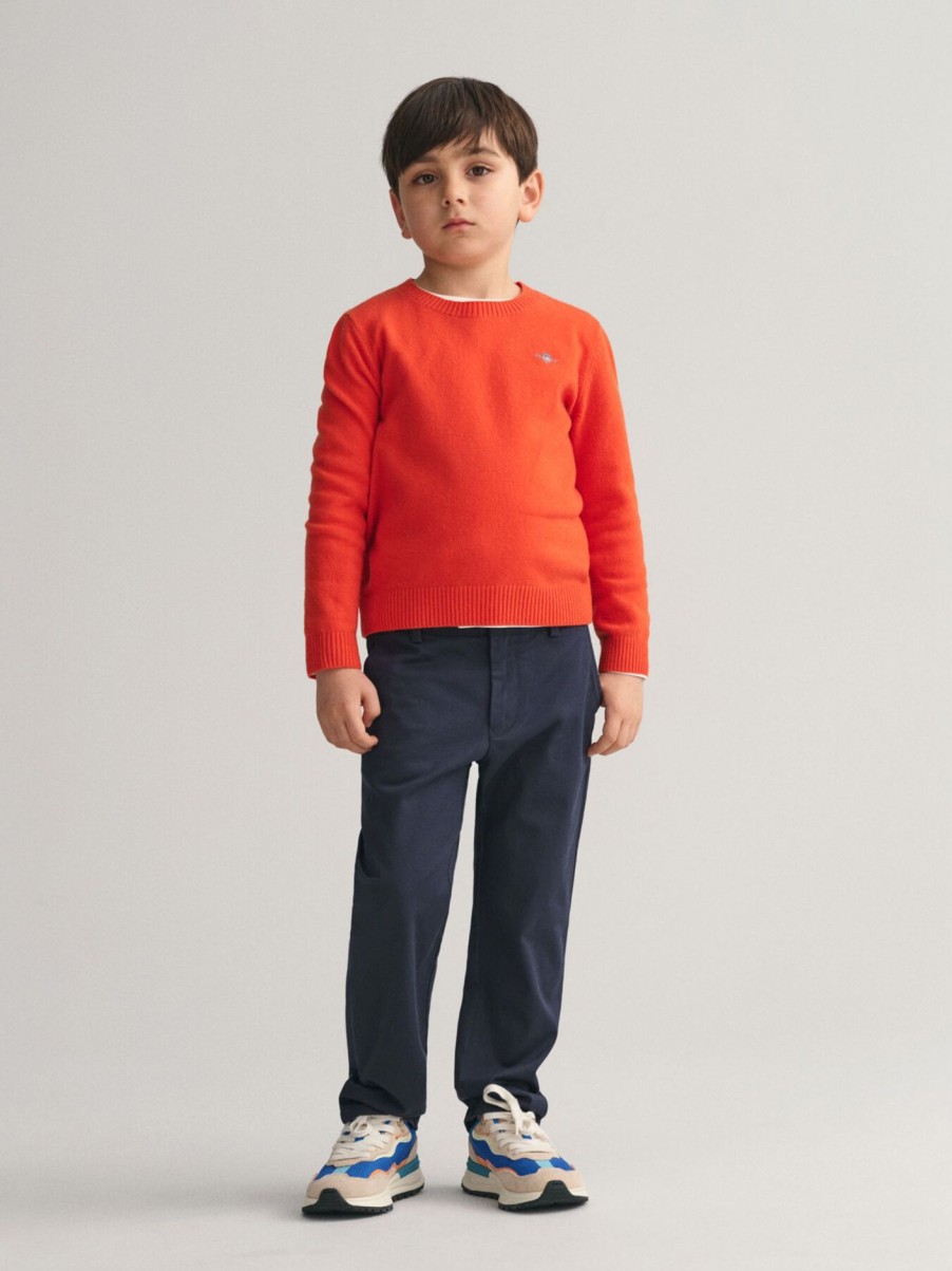 Kids GANT Trousers & Shorts | Chino Pants Marine