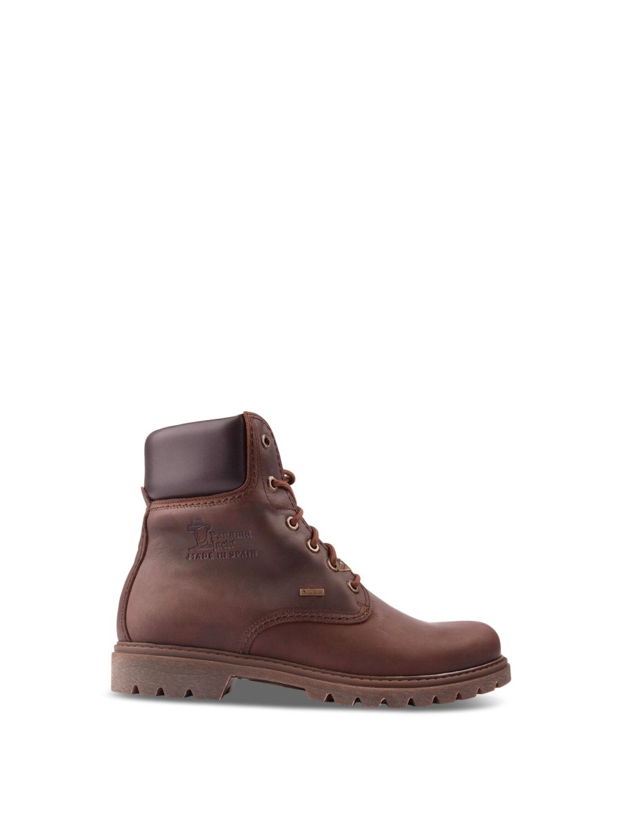 Men Panama Jack Boots | Panama Jack Panama Gtx 03 Boots Brown