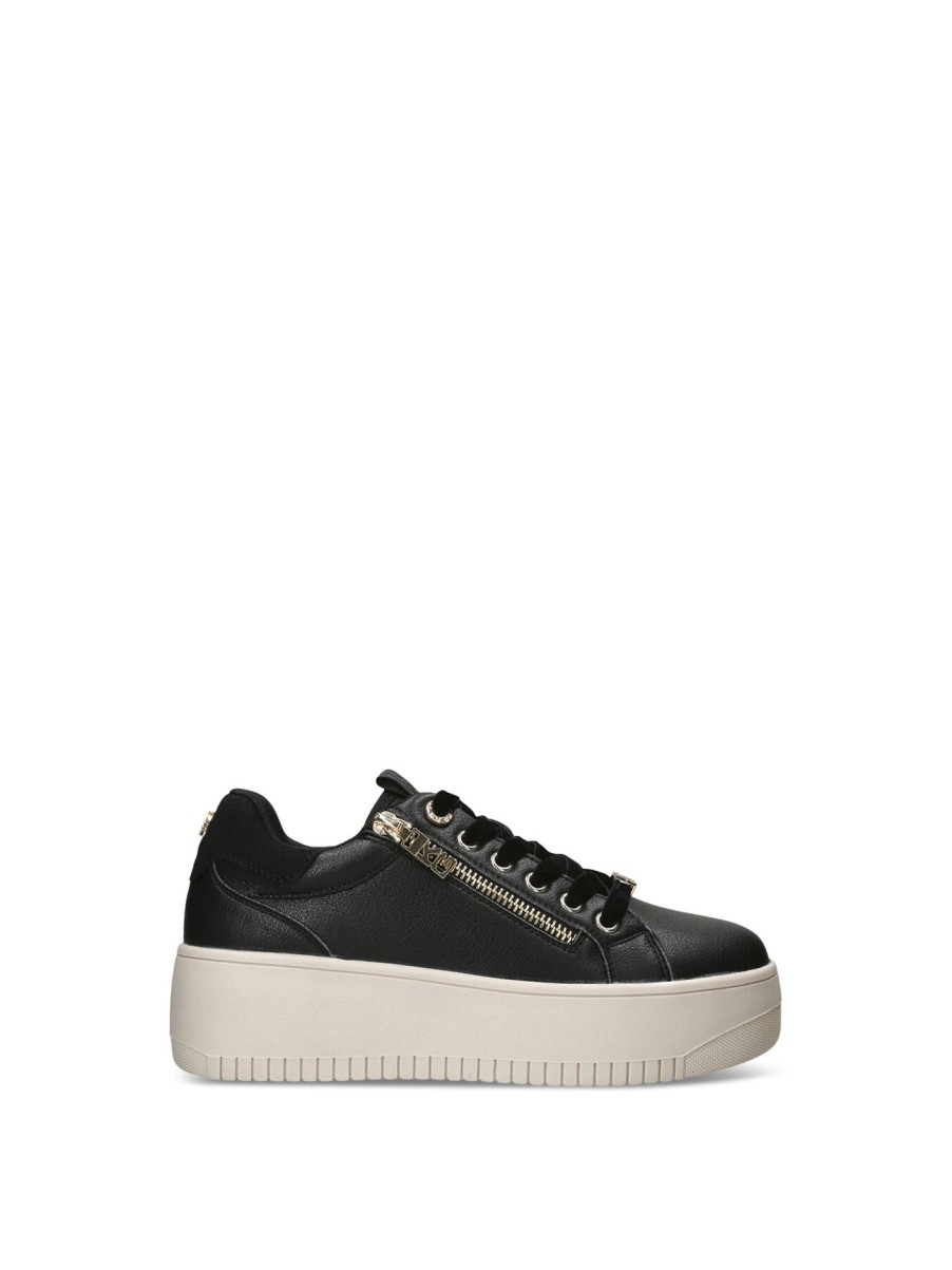 Women KG KURT GEIGER Trainers | Leslie Side Zip Black