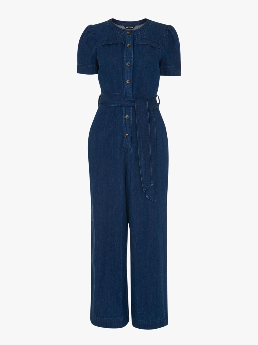 Women Whistles Jumpsuits & Playsuits | Alana Jumpsuit Denim