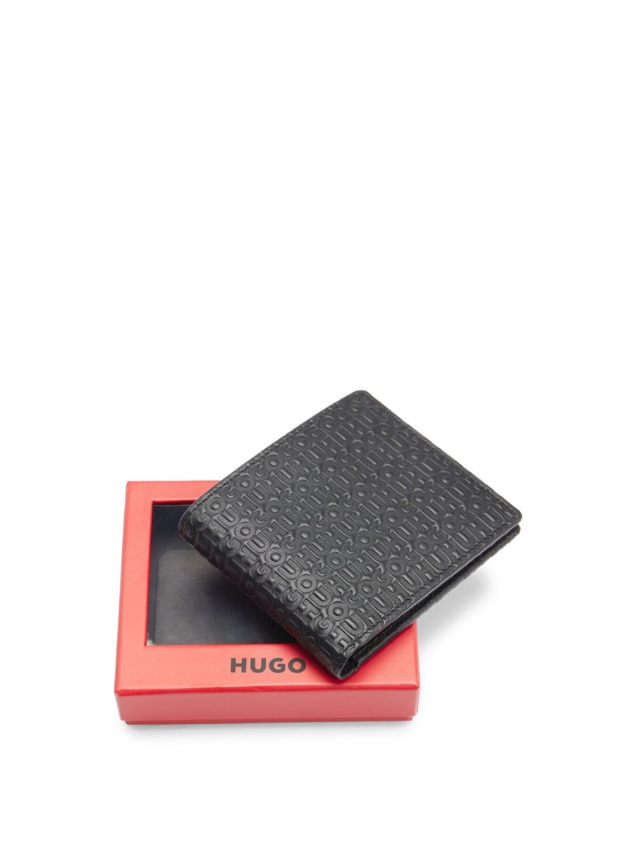 Men HUGO Wallets & Card Holders | Gbhm 8Cc Wallet Black