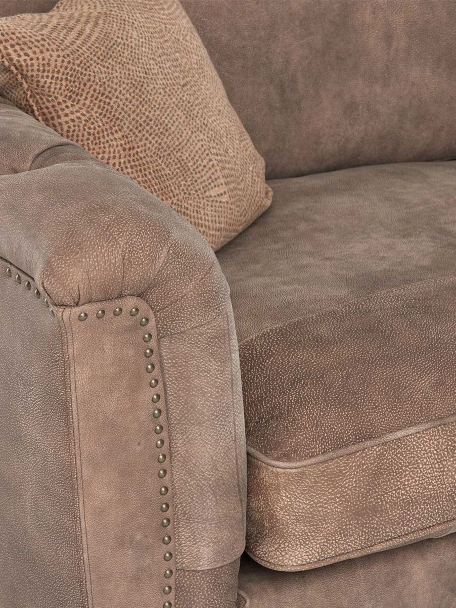 Furniture & Outdoor Barker and Stonehouse Armchairs | Darwin Snuggle Chair Brown