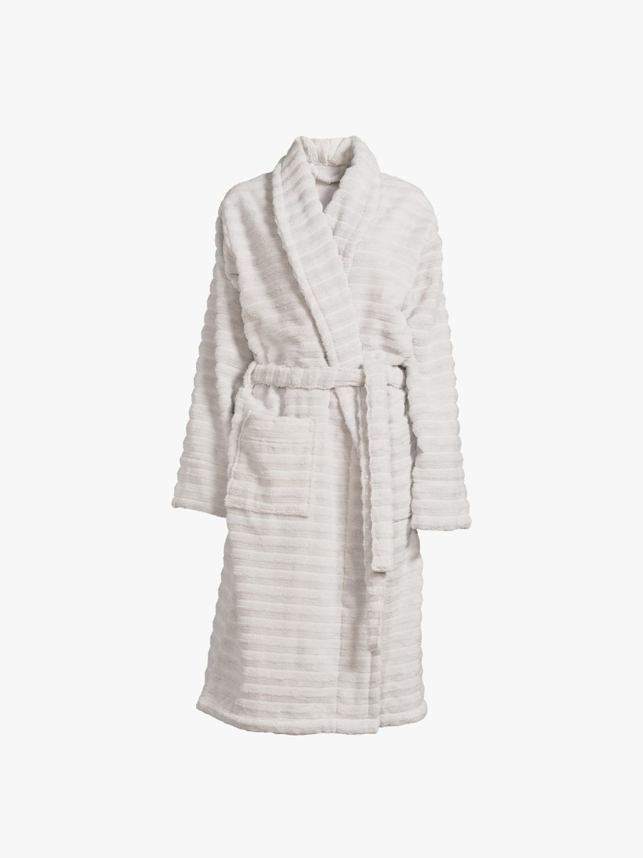 Home & Tech Fenwick View All Bathroom | Regent Rib Robe Silver