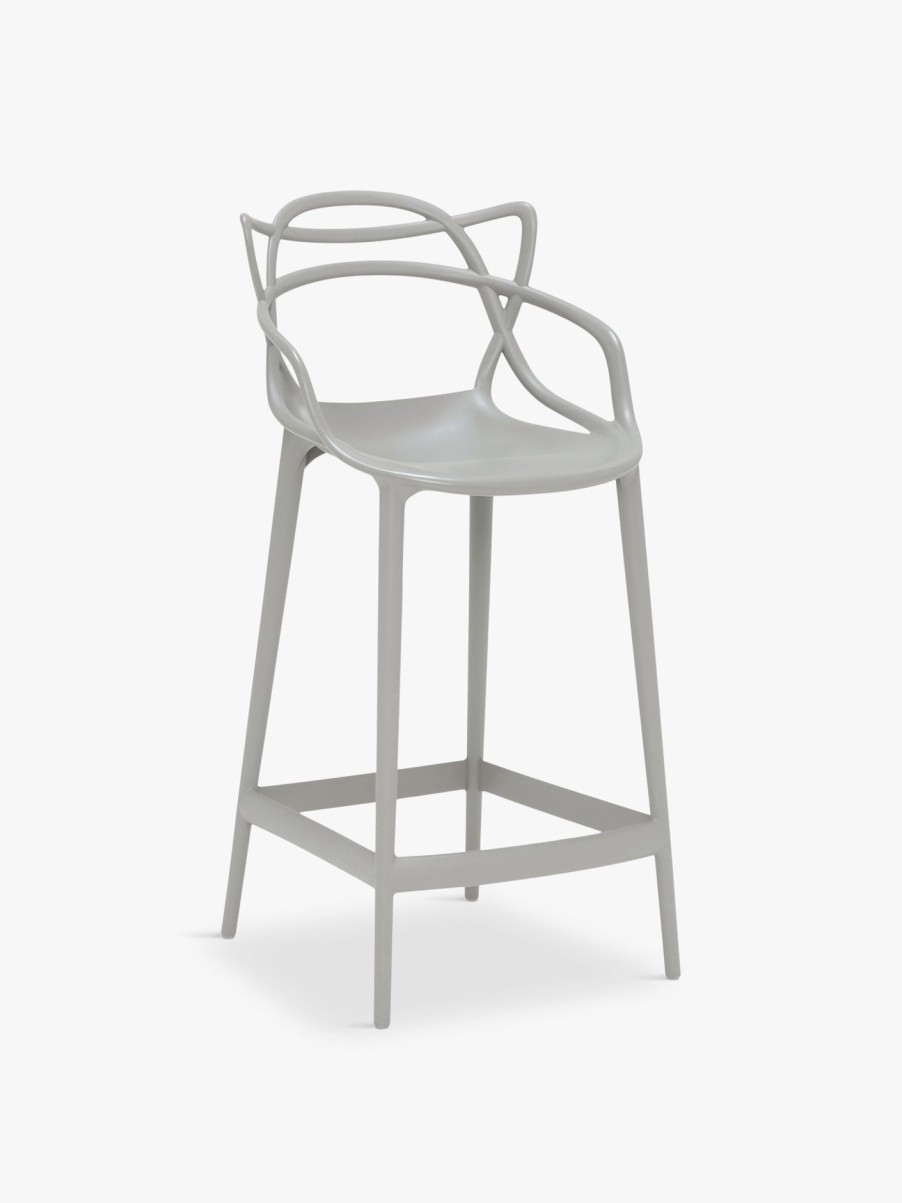 Furniture & Outdoor Barker and Stonehouse Counter & Bar Stools | Kartell Masters Counter Stool Grey