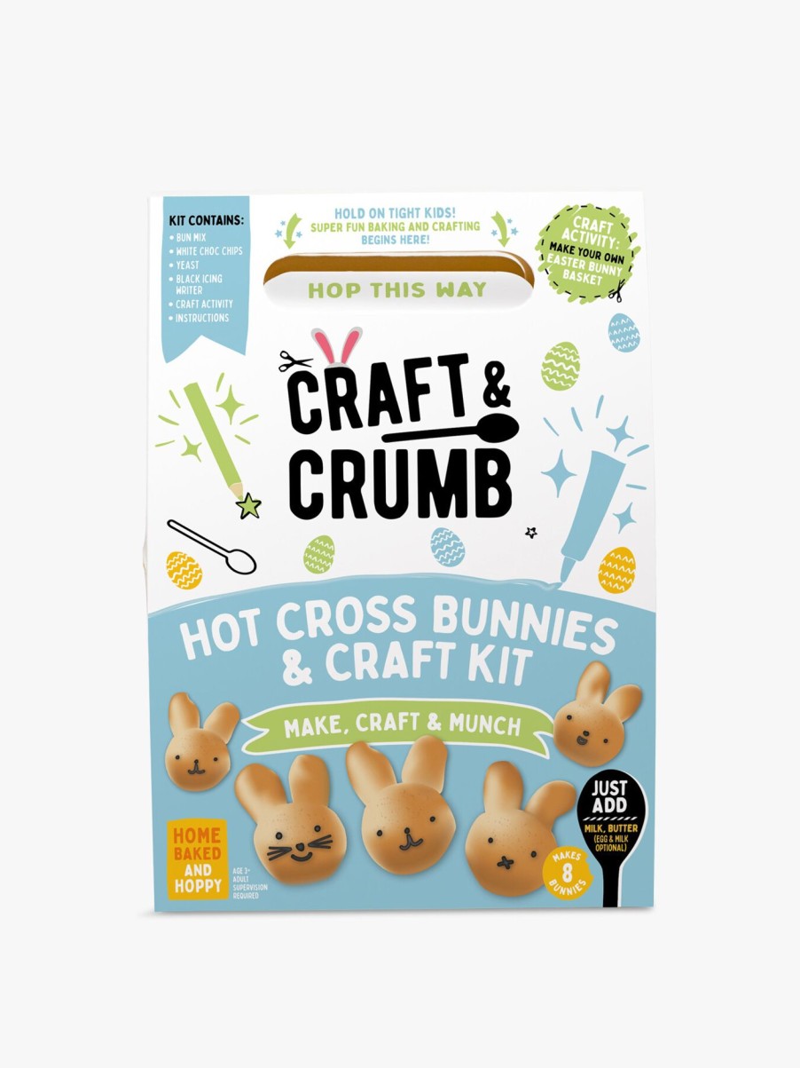 Food & Drink Craft & Crumb Biscuits | Hot Cross Bunnies And Craft Kit