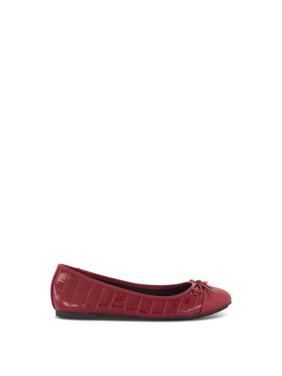 Women Dune London Flats | Hallo Red