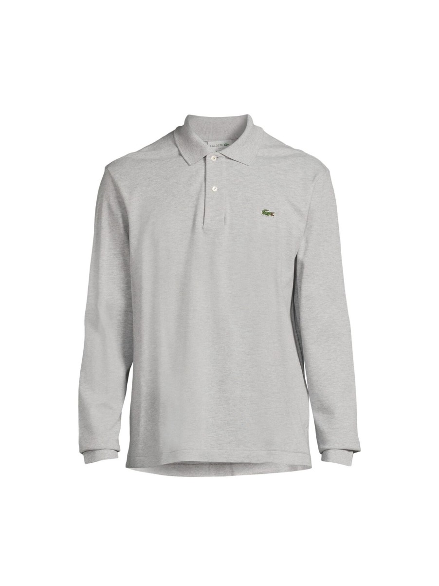 Men Lacoste Polo & Rugby Shirts | Polo Shirt Argent Chine