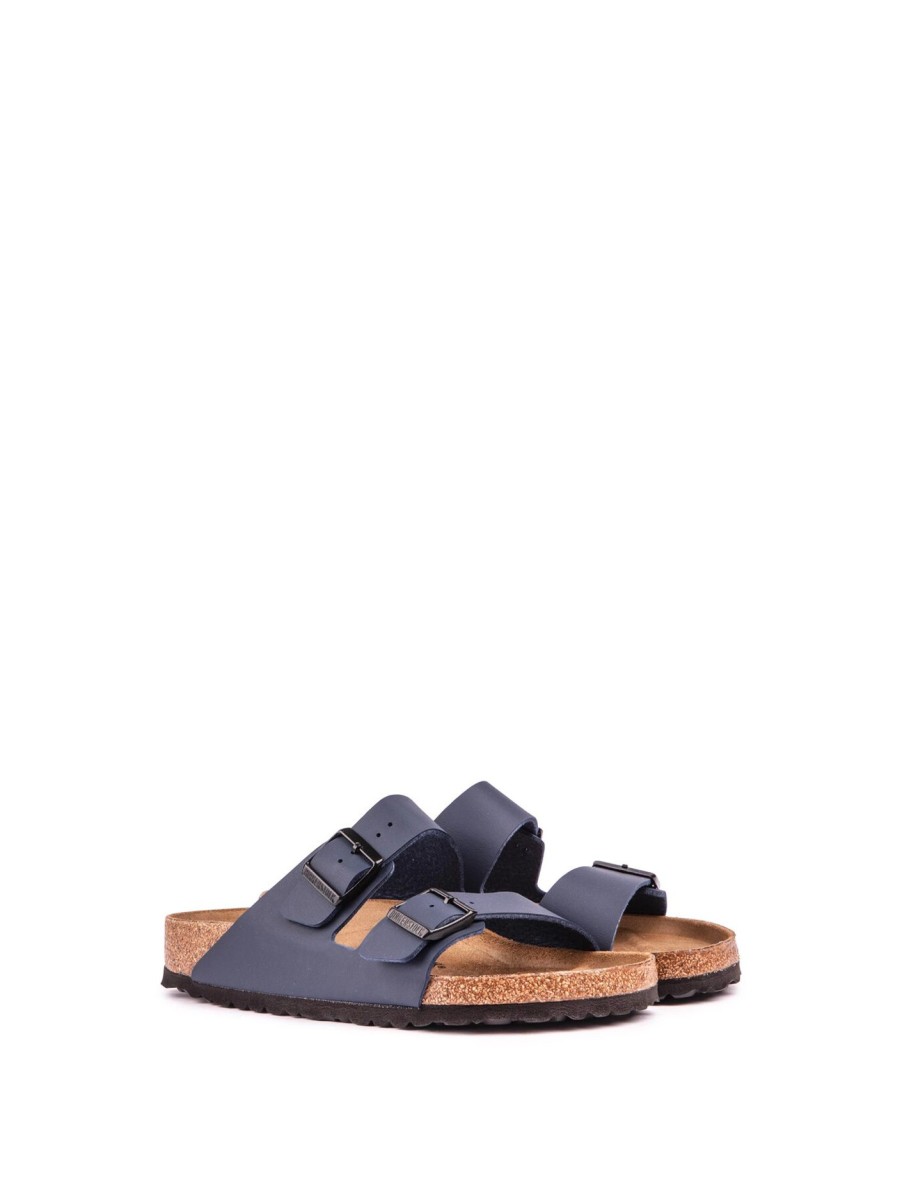 Men Birkenstock Sandals | Birkenstock Arizona Sandals Blue