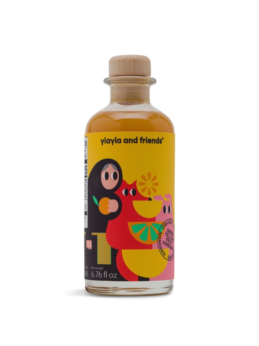 Food & Drink YiaYia and Friends Oils & Vinegars | Yellow Fruit Vinegar 200Ml