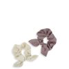 Women L. Erickson USA Hair Accessories | Seaside Pony Two Pack Mauve/Beige