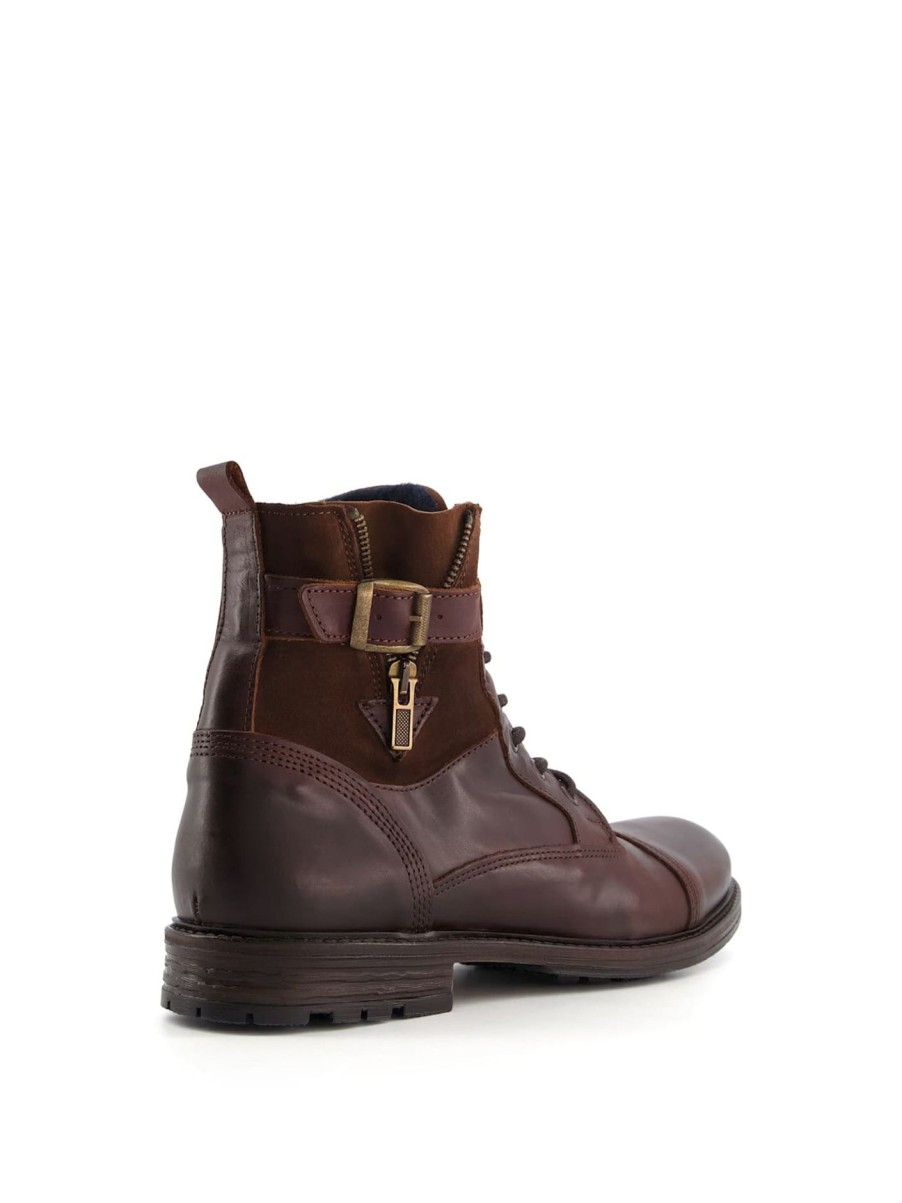 Men Dune London Boots | Call Brown