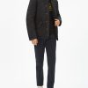 Men Barbour Coats & Jackets | Powell Quilted Jacket Black