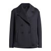 Women Weekend Max Mara Coats & Jackets | Kaya Short Wool Jacket Blue