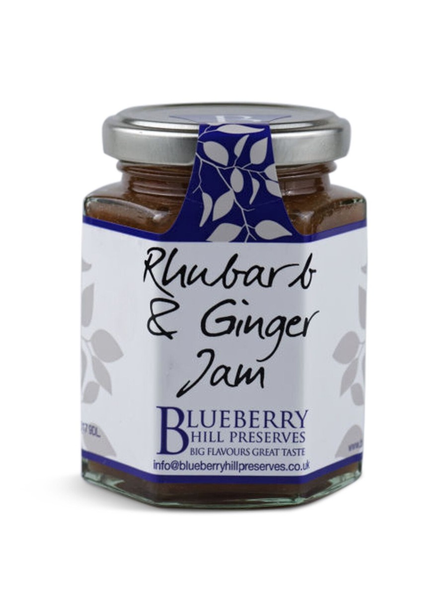 Food & Drink Blueberry Hill Preserves Sweet Preserves | Rhubarb & Ginger Jam 225G