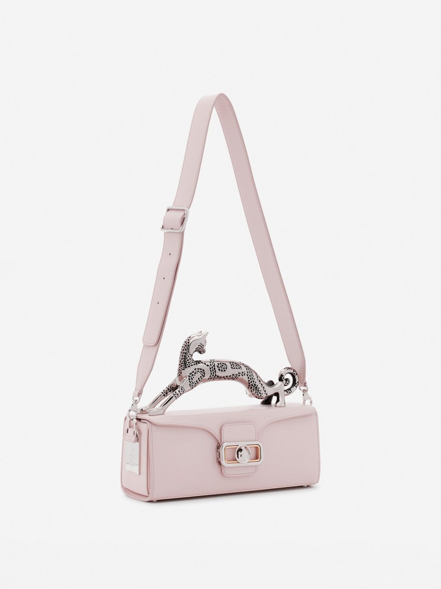 Women Lanvin Cross Body Bags | Pencil Cat Mm Rose