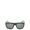 Men Tom Ford Men's Men'S Sunglasses | Alberto Acetate Sunglasses Shiny Black/Green