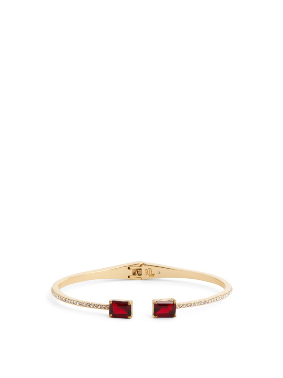 Women Lauren by Ralph Lauren Jewellery | Stone Bangle Gld/Siam