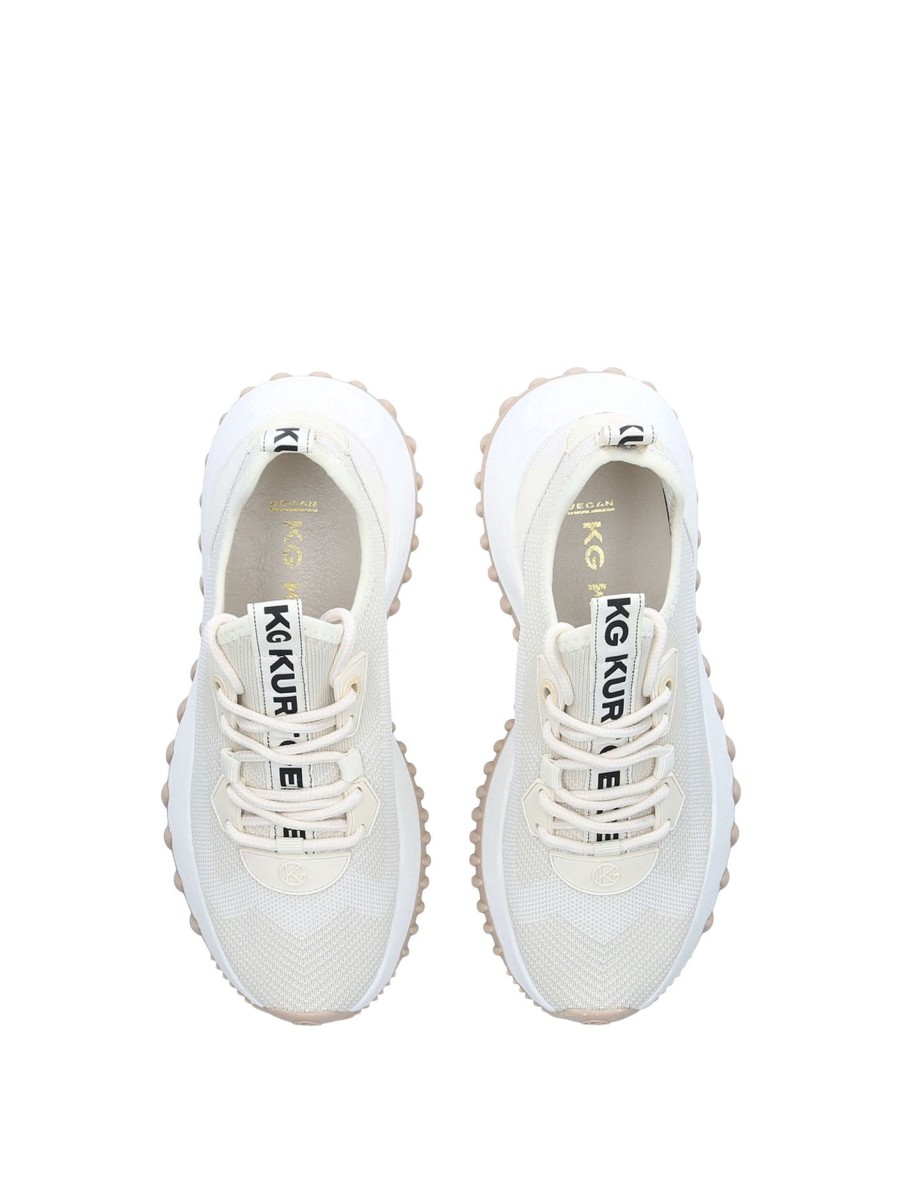 Women KG KURT GEIGER Trainers | Lowell Knit White