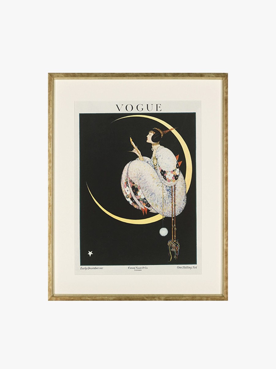 Home & Tech Ablo Blommeart Wall Art & Frames | Vogue December 1917 Print Multi