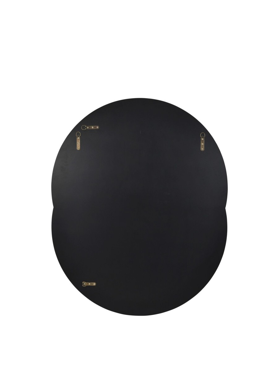 Home & Tech Libra Interiors Mirrors | Eclipse Round Wall Mirror 110X88Cm Clear