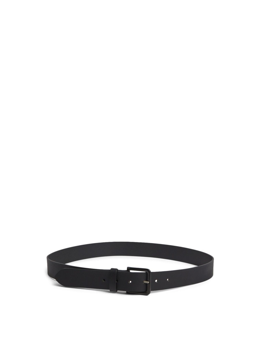 Men Barbour Belts | Double Rivet Belt Black